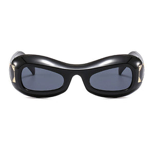 Chunky Oval Sunglasses