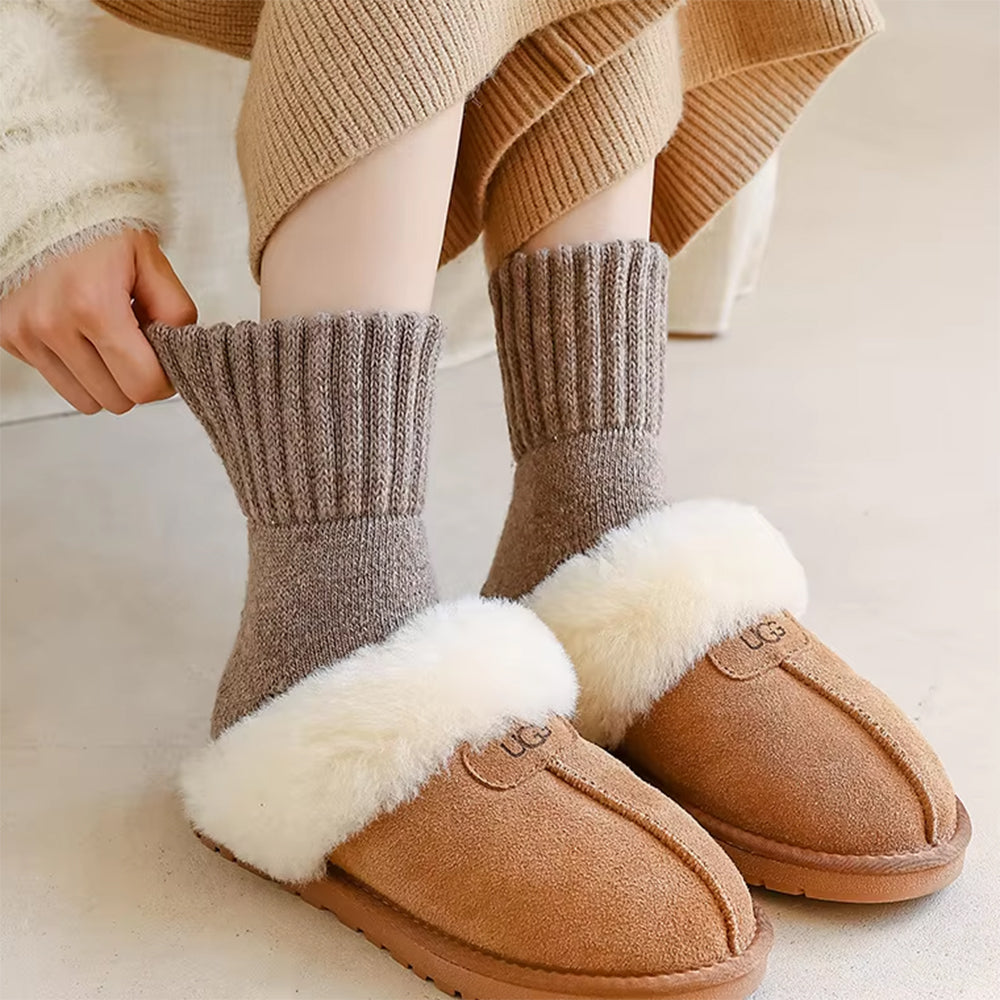 Cozy Reading Wool Socks