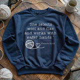 Crochet In Bible Sweatshirt