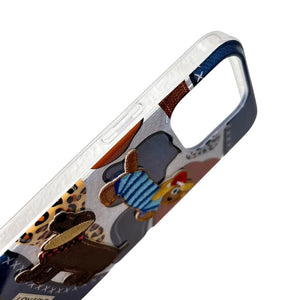 Dachshund Embroidery iPhone Case