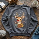 Red Nose Yarndeer Sweatshirt
