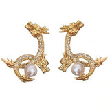 Dragon Pearl Earrings