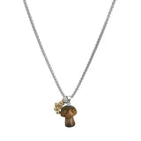 Fairycore Mushroom Pendant Necklace