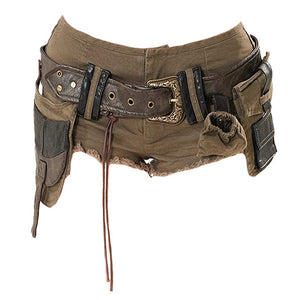 Fairy Crunge Cargo Micro Shorts