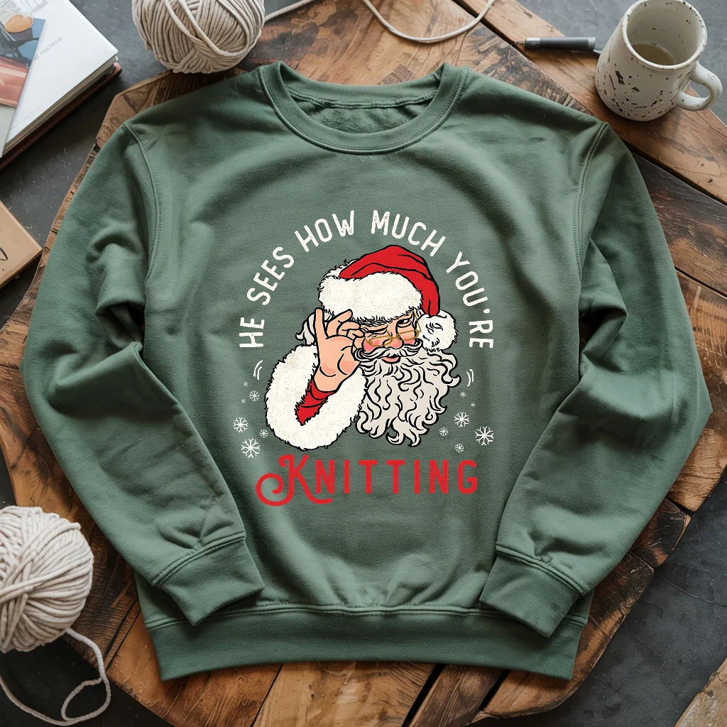 Don't Mess With Santa Sweatshirt