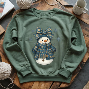 Snowman Crocheter Sweatshirt