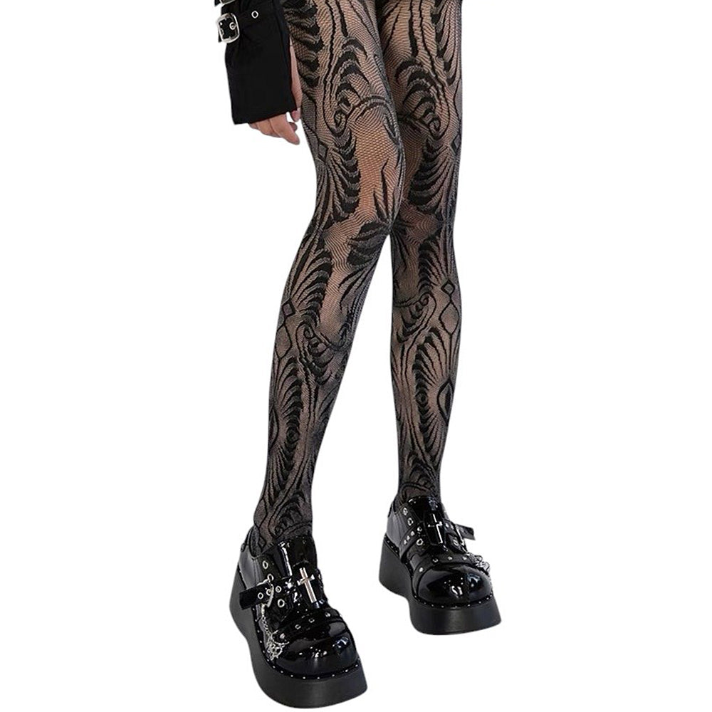 Geometric Pattern Tights