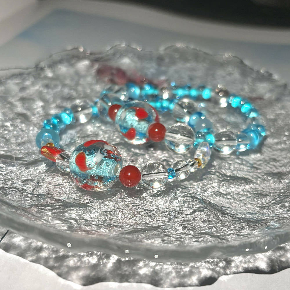 Goldfish Beaded Bracelet