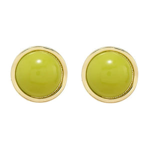 Forbidden Garden Glossy Stud Earrings