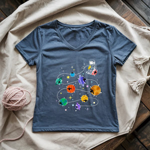 Knitronaunt Lady V-neck