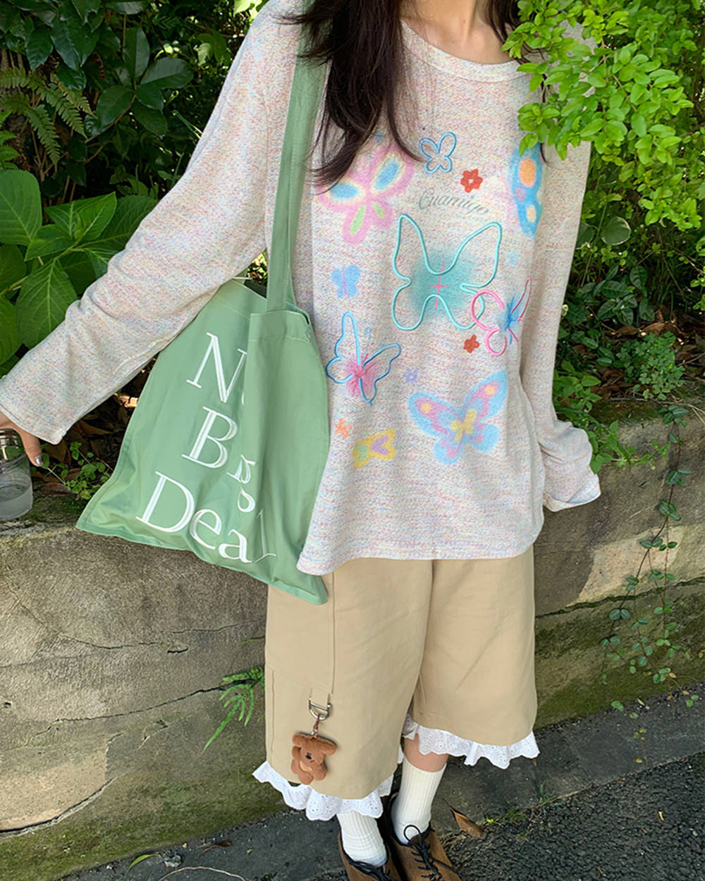 Indie Aesthetic Butterfly Long Sleeve