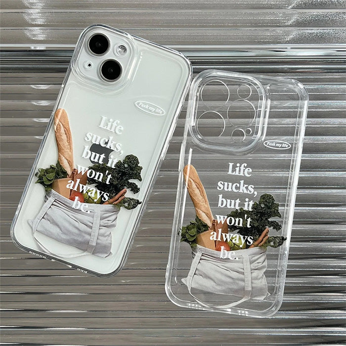 Life Sucks iPhone Case