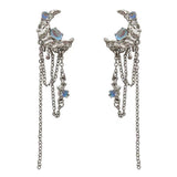 Moonstone Asymmetrical Earrings