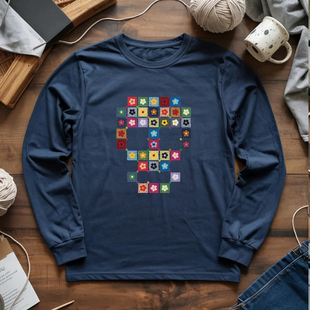 Granny Skull Long Sleeve T-shirt
