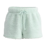 Pastel Fuzzy Mini Shorts