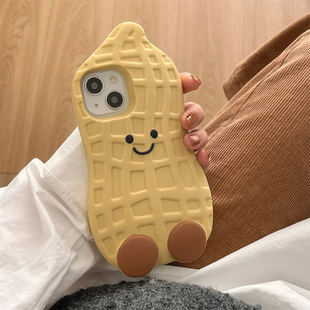 Cute Peanut iPhone Case