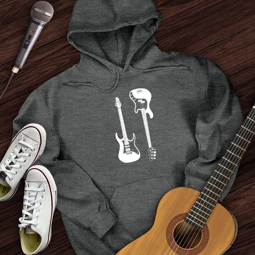 Electric and Bass Guitar Hoodie