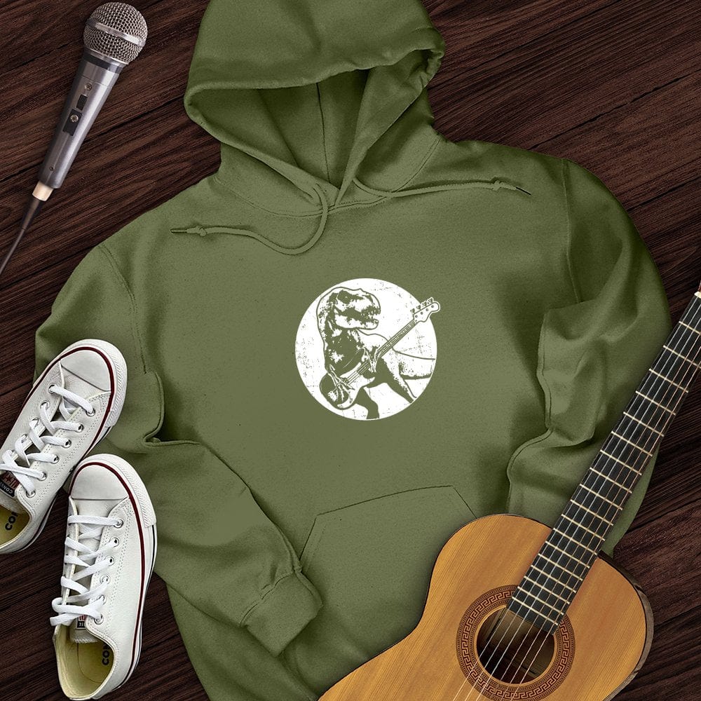 Dinos Playing Guitar Hoodie