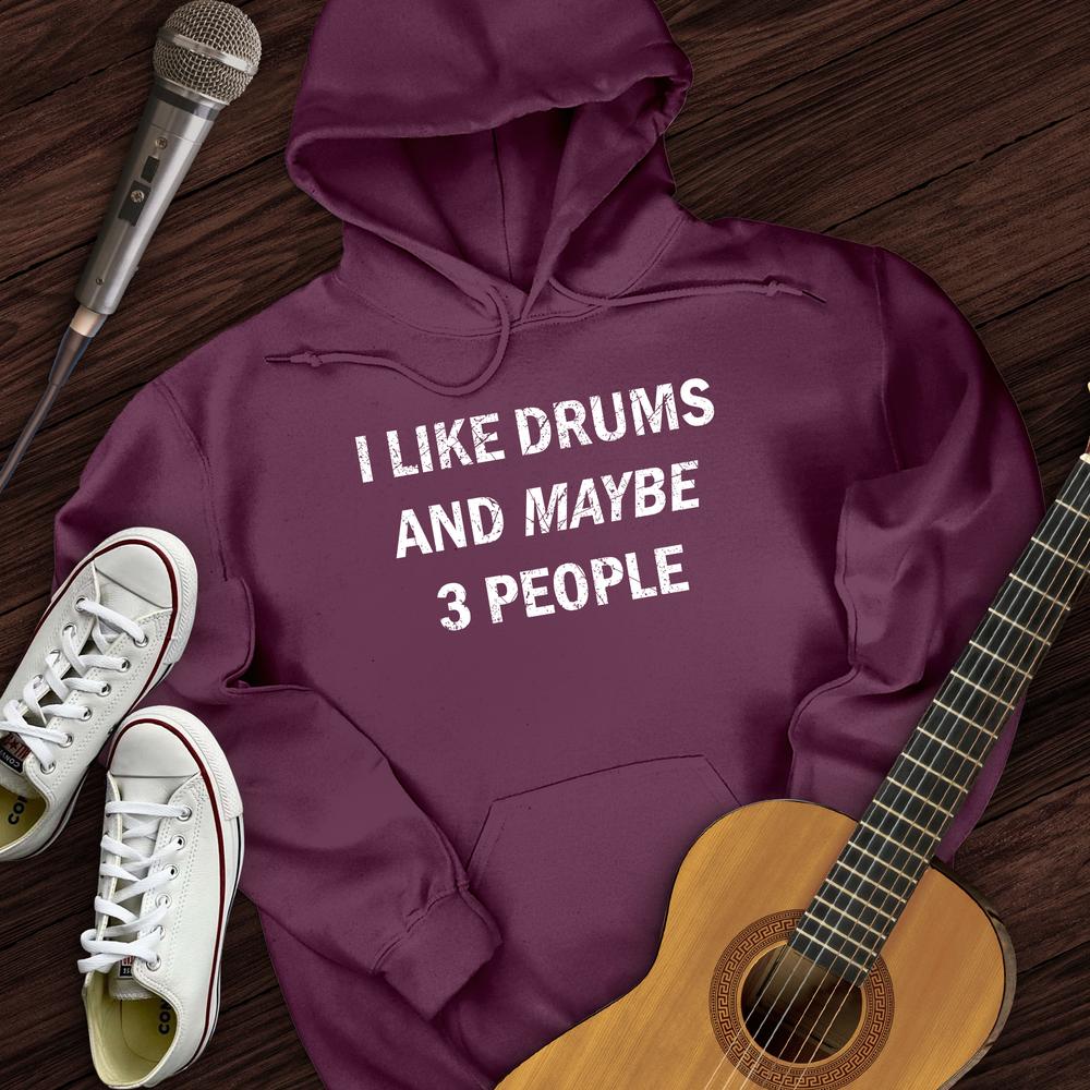 I Like Drums Hoodie