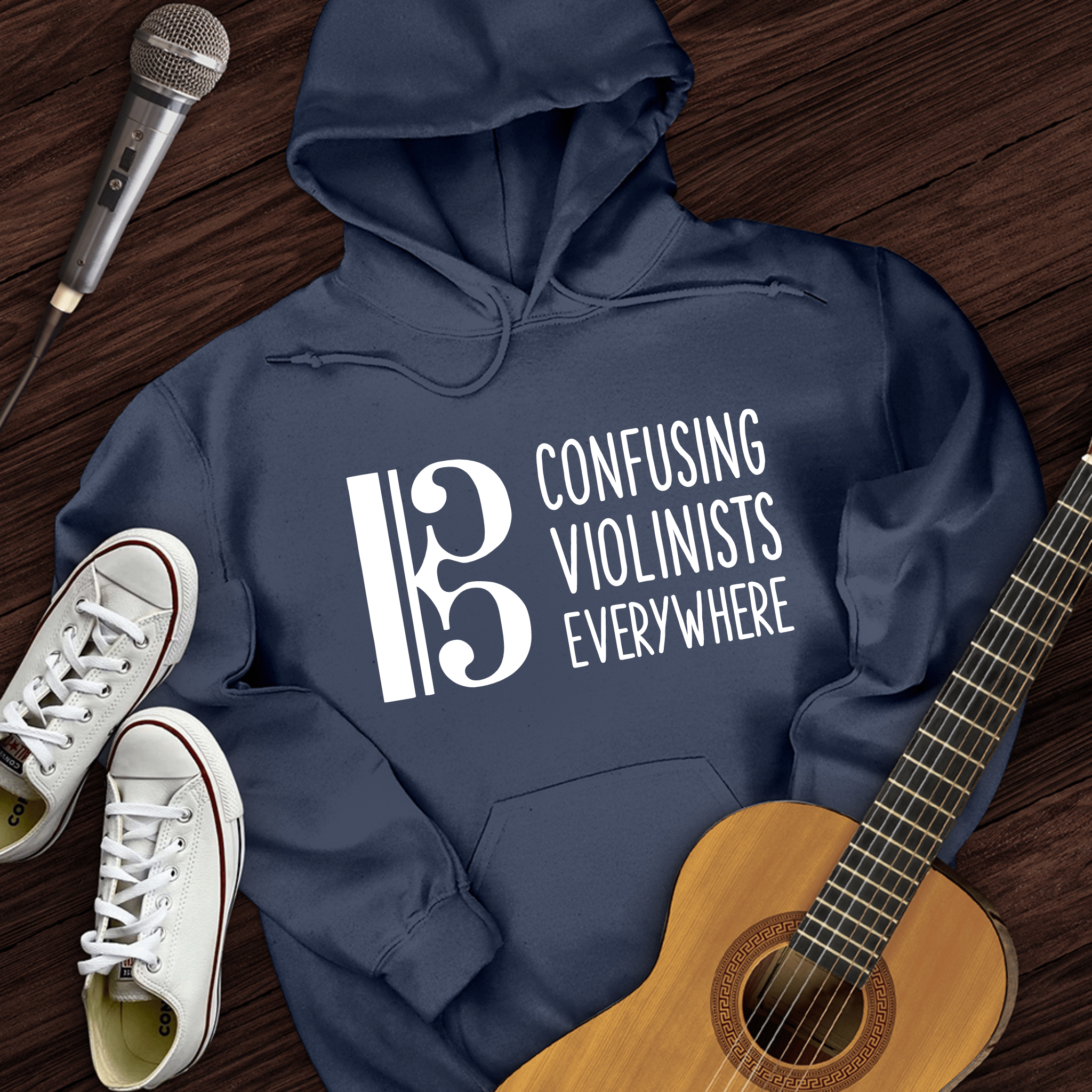 Confusing Violinists Hoodie