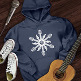 Guitar Snowflake Hoodie