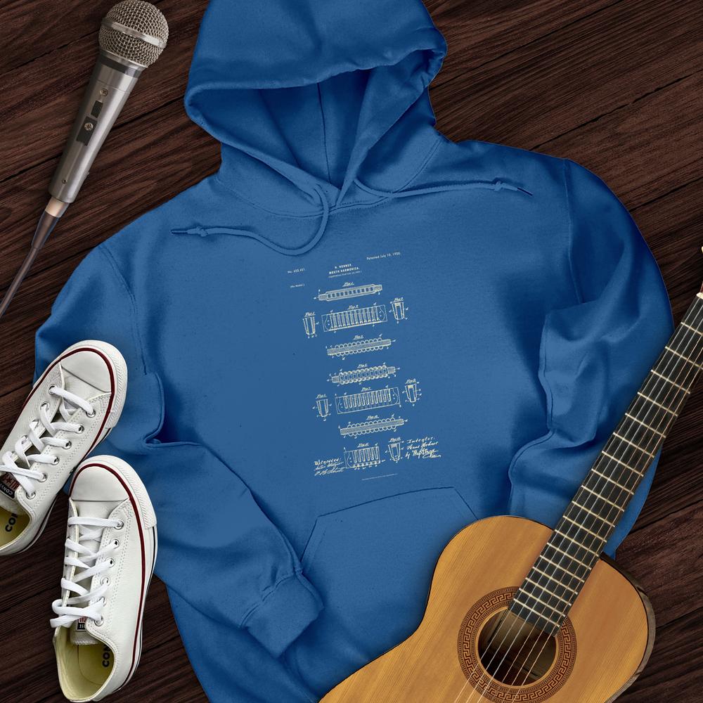 Harmonica Patent Hoodie
