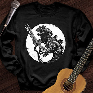 Dinosaur Guitar Crewneck