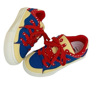 Red Polka Dot Skater Sneakers