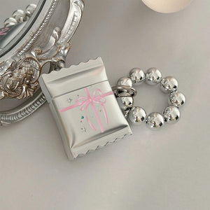 Rhinestone DIY Bow AirPods Case