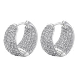 Princess Pleasures Rhinestone Hoops