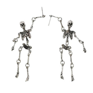 Skeleton Drop Earrings