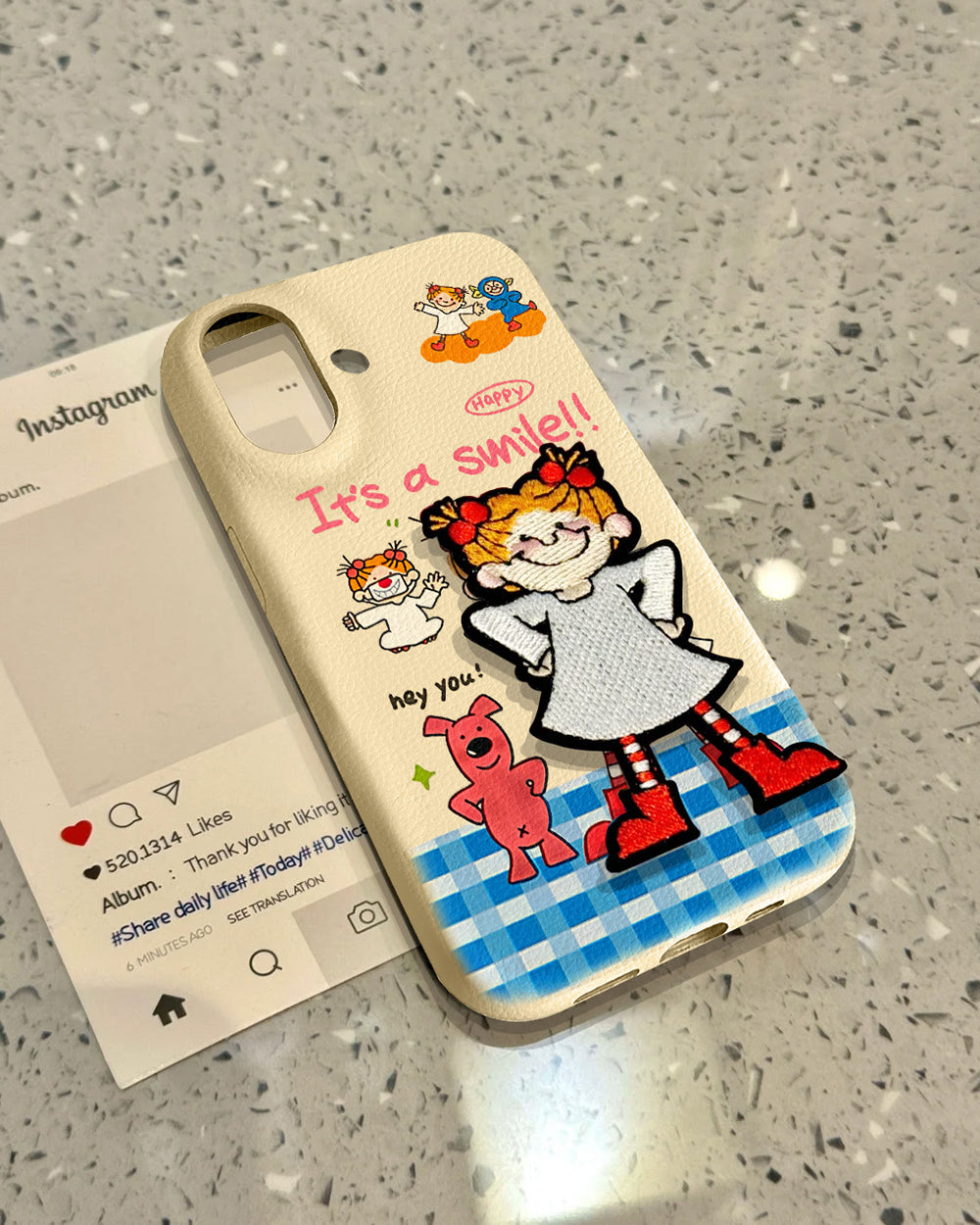 Smile Girl iPhone Case
