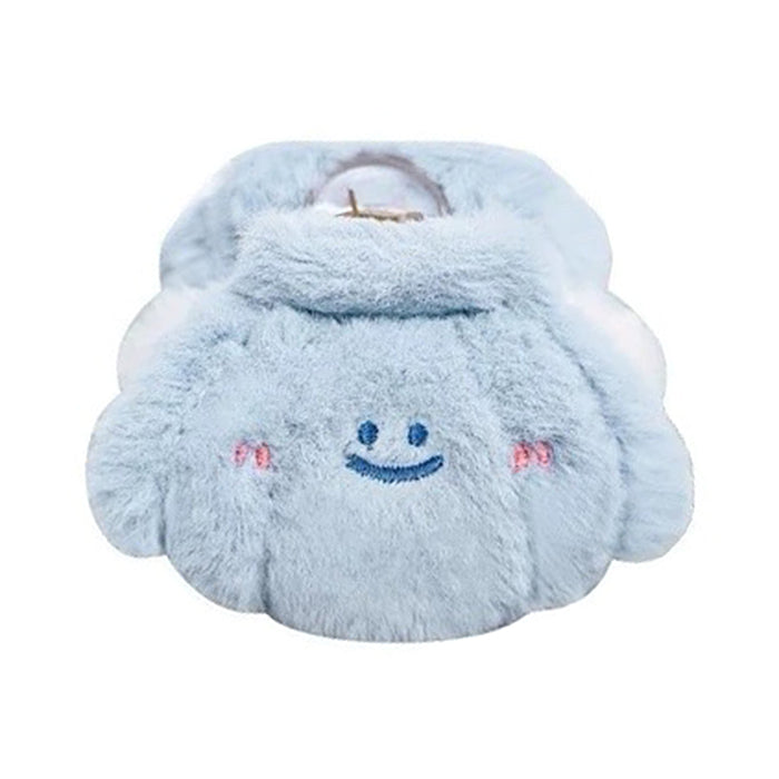 Smiling Shell Fluffy Hair Clip