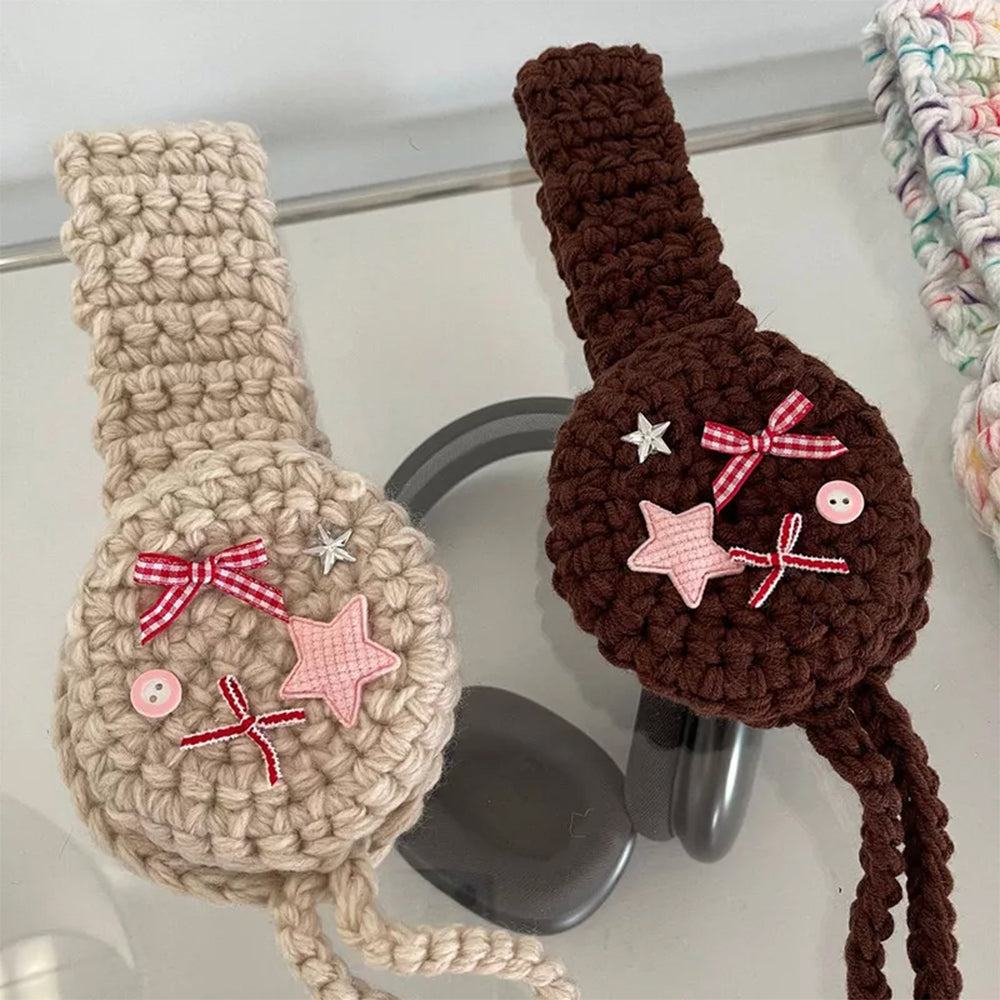 Star Girl Crochet Earmuffs
