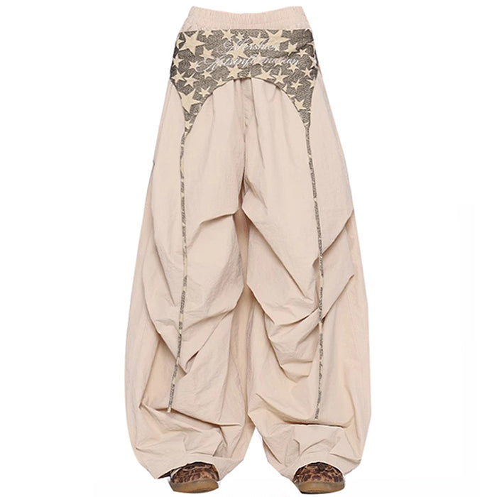 Star Girl Layered Baggy Pants