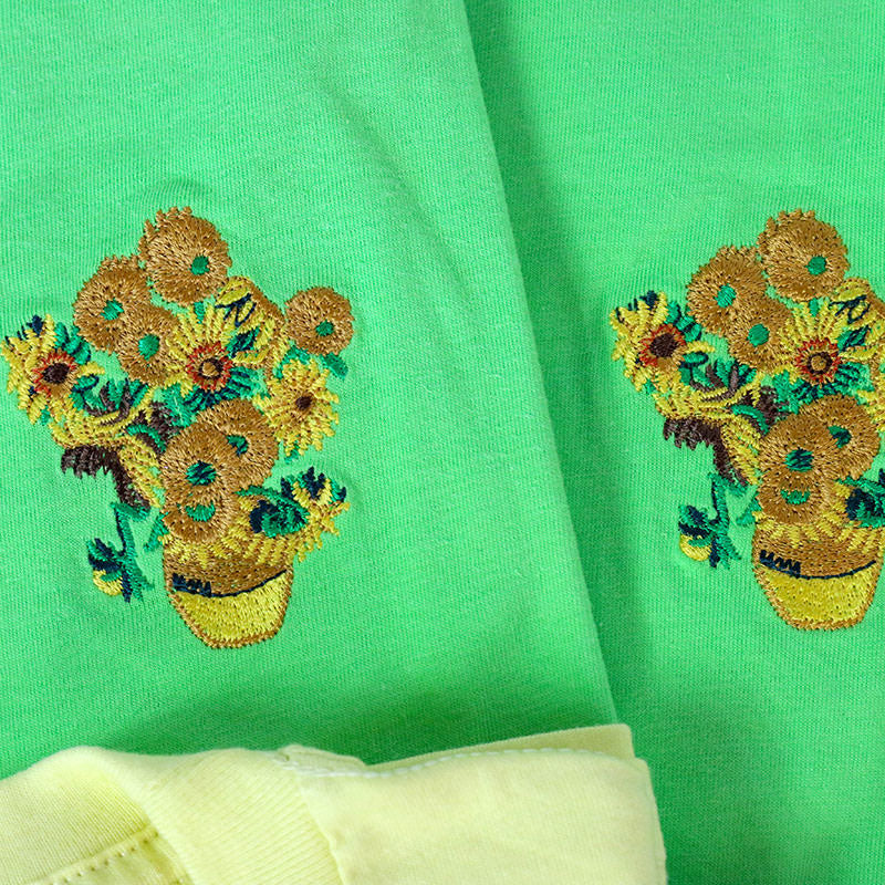 Van Gogh Sunflowers Tee