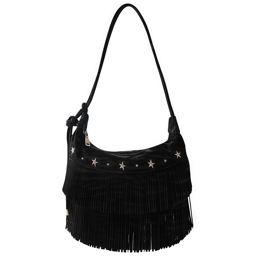 Western Stardust Fringe Bag