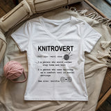 Knitrovert Lady V-neck