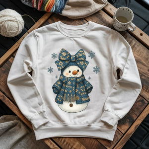 Snowman Crocheter Sweatshirt
