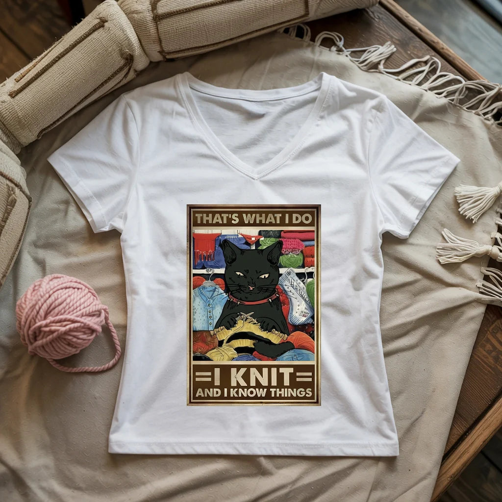 That's What I Do Lady V-neck