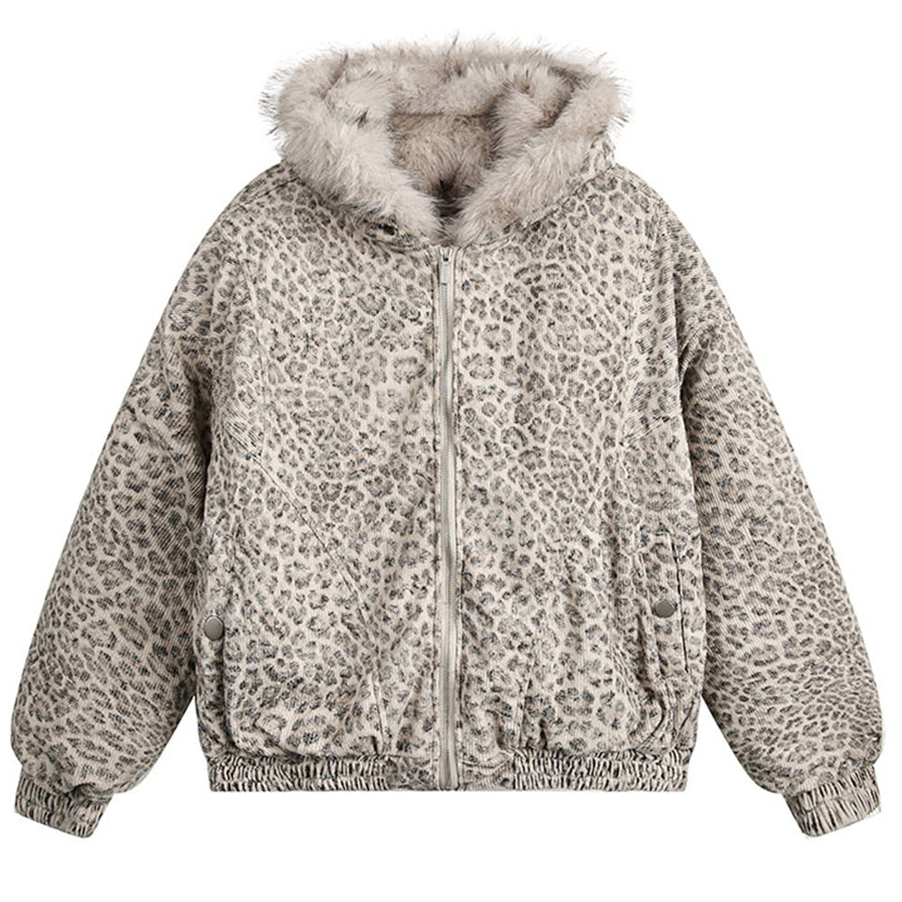 Animal Instincts Leopard Print Jacket