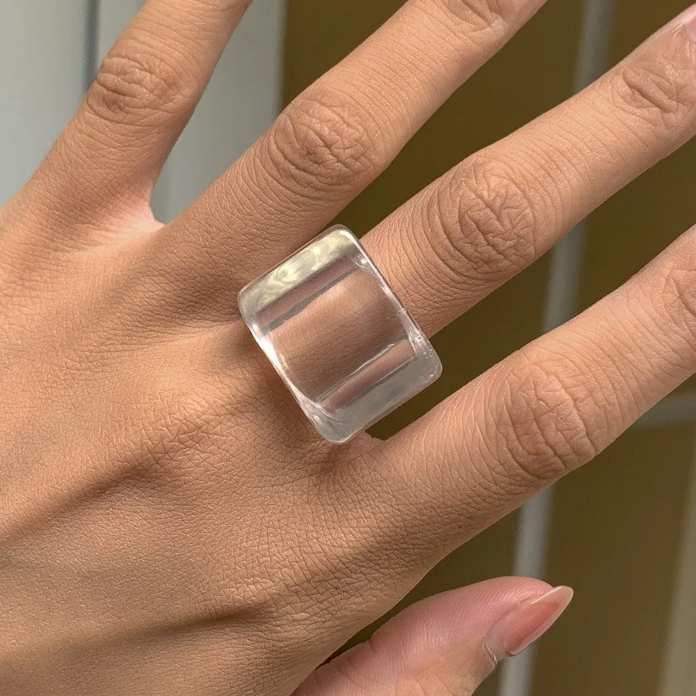 Cube Chunky Ring