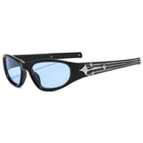 Y2K Cyber Star Sunglasses