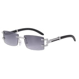 Y2K Square Frameless Sunglasses