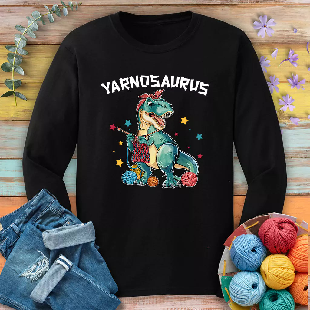 Yarnosaurus Long Sleeve T-shirt